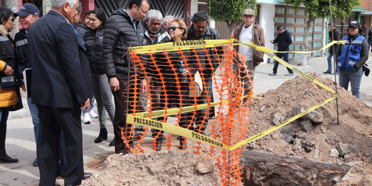 El alcalde capitalino supervisa obras en el norte de la ciudad