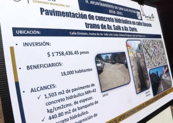 Mejora Ayuntamiento drenaje y pavimentación en el sur de la ciudad