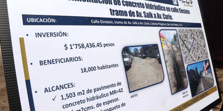 Mejora Ayuntamiento drenaje y pavimentación en el sur de la ciudad