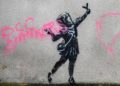 Pintan sobre Banksy