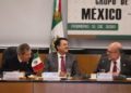 Muñoz Ledo felicita con aplausos a embajador de España por captura de Emilio Lozoya