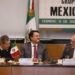 Muñoz Ledo felicita con aplausos a embajador de España por captura de Emilio Lozoya