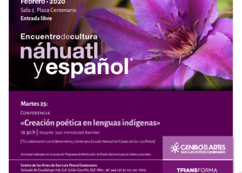 Conferencia “Creación poética en lenguas indígenas”