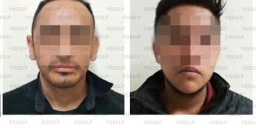 Detienen a dos hombres por robo con violencia en la colonia Potosí Rioverde