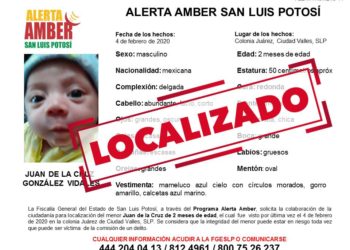 FGE desactiva alerta Amber de menor desaparecido en Ciudad Valles