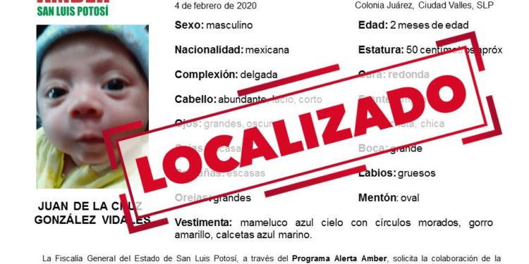 FGE desactiva alerta Amber de menor desaparecido en Ciudad Valles