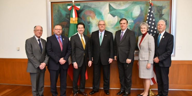Visita de funcionarios de El Paso Texas a la Ciudad de México