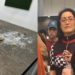 Avelina Lesper destruye obra de arte