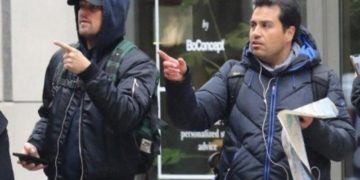 Un turista se pierde en Nueva York y quien lo ayuda casualmente es Leonardo DiCaprio