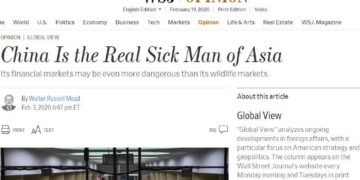 China expulsa a periodistas del Wall Sreet Journal por artículo “racista”