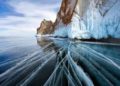 El misterio de los anillos de hielo en el lago Baikal en Rusia