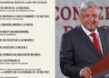 Se hace oficial decálogo improvisado por AMLO en contra de la violencia de género