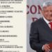 Se hace oficial decálogo improvisado por AMLO en contra de la violencia de género