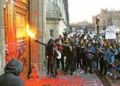 Mujeres continúan con protesta por feminicidio de Ingrid Escamilla