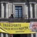 Activistas de Greenpeace  exigen mejor transporte en CDMX
