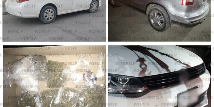 Tras operativo en Ciudad Fernández, hubo un detenido, vehículos y droga asegurados