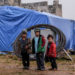 En Siria, 80.000 están durmiendo en la nieve