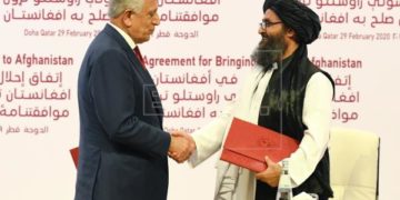 EEUU y los talibanes firmaron un histórico acuerdo de paz en Doha