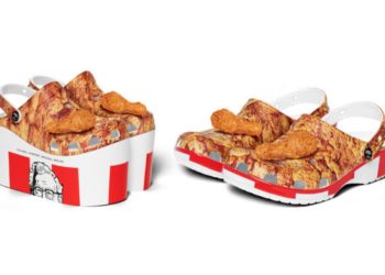 KFC lanza crocs con olor a pollo