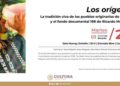 Fonoteca Nacional dedicará sesión de escucha a los pueblos originarios