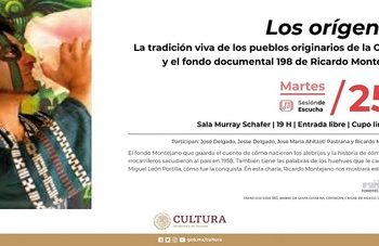 Fonoteca Nacional dedicará sesión de escucha a los pueblos originarios