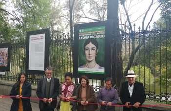 Inauguran la exposición Forjadoras de la Patria. Leona Vicario