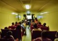 Cine en un vagón de tren