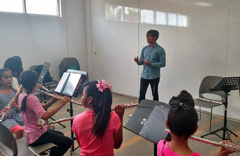 Niños de las Bandas Sinfónicas Comunitarias, hoy jóvenes maestros que siembran conciencia