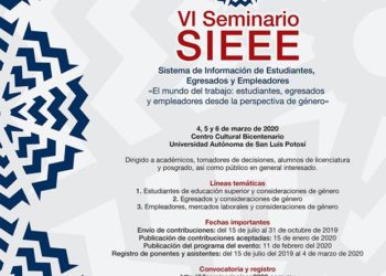 UASLP, organiza VI Seminario del Sistema de Información de Estudiantes Egresados y Empleadores (SIEEE)