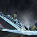 Un submarino golpeó al Titanic