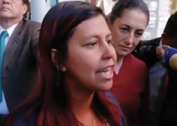 Furiosa e inconsolable, madre de Fátima confrontó a Sheinbaum