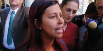Furiosa e inconsolable, madre de Fátima confrontó a Sheinbaum