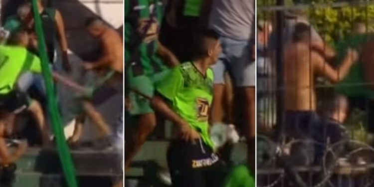 Cuchillos y puñaladas,  violencia en el fútbol de Argentina
