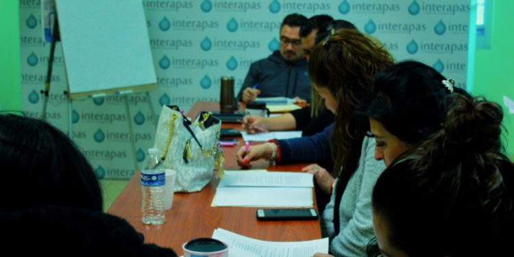Ofrece INTERAPAS capacitación continua a sus colaboradores