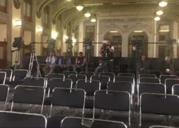 Se sumaron Un Día Nosotras  reporteras que cubren la mañanera