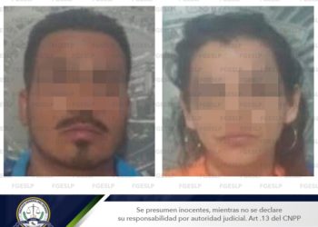 Pareja detenida por consumo y posesión de cristal