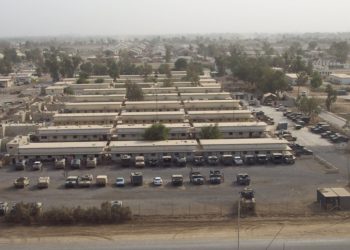 Diez misiles impactan contra una base iraquí