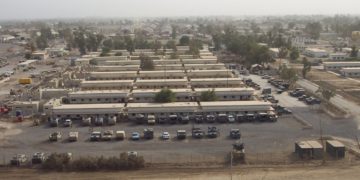 Diez misiles impactan contra una base iraquí