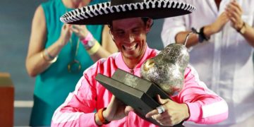 Rafael Nadal gana tercer título en Abierto Mexicano
