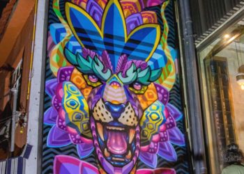 El nuevo mural de adidas en la Condesa