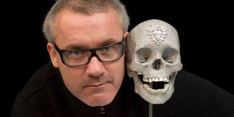 Damien Hirst ganó 180 millones en dos días y rozó la bancarrota