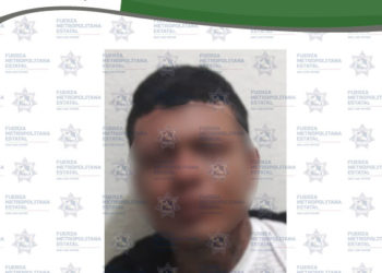 Detenido por amenazar, dañar patrulla y portar arma de utilería