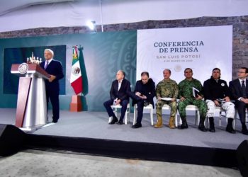 Respalda AMLO proyectos estratégicos para impulsar el desarrollo de S.L.P.