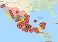 El mapa interactivo avanzado de  coronavirus en México