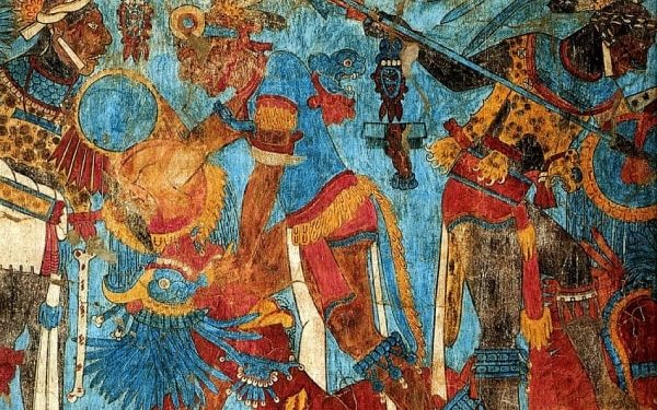 Murales de Cacaxtla; milenarias imágenes del pasado de Mesoamérica