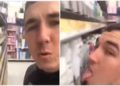 EU detiene a joven que lamió productos en un súper