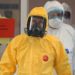 Putin visita centro médico que atiende a pacientes con coronavirus