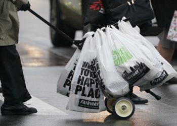 Nueva York también prohíbe utilizar bolsas de plástico