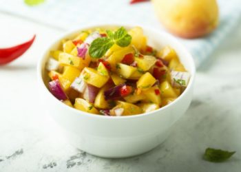 Ceviche vegano de mango, una saludable opción para esta semana santa