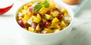 Ceviche vegano de mango, una saludable opción para esta semana santa